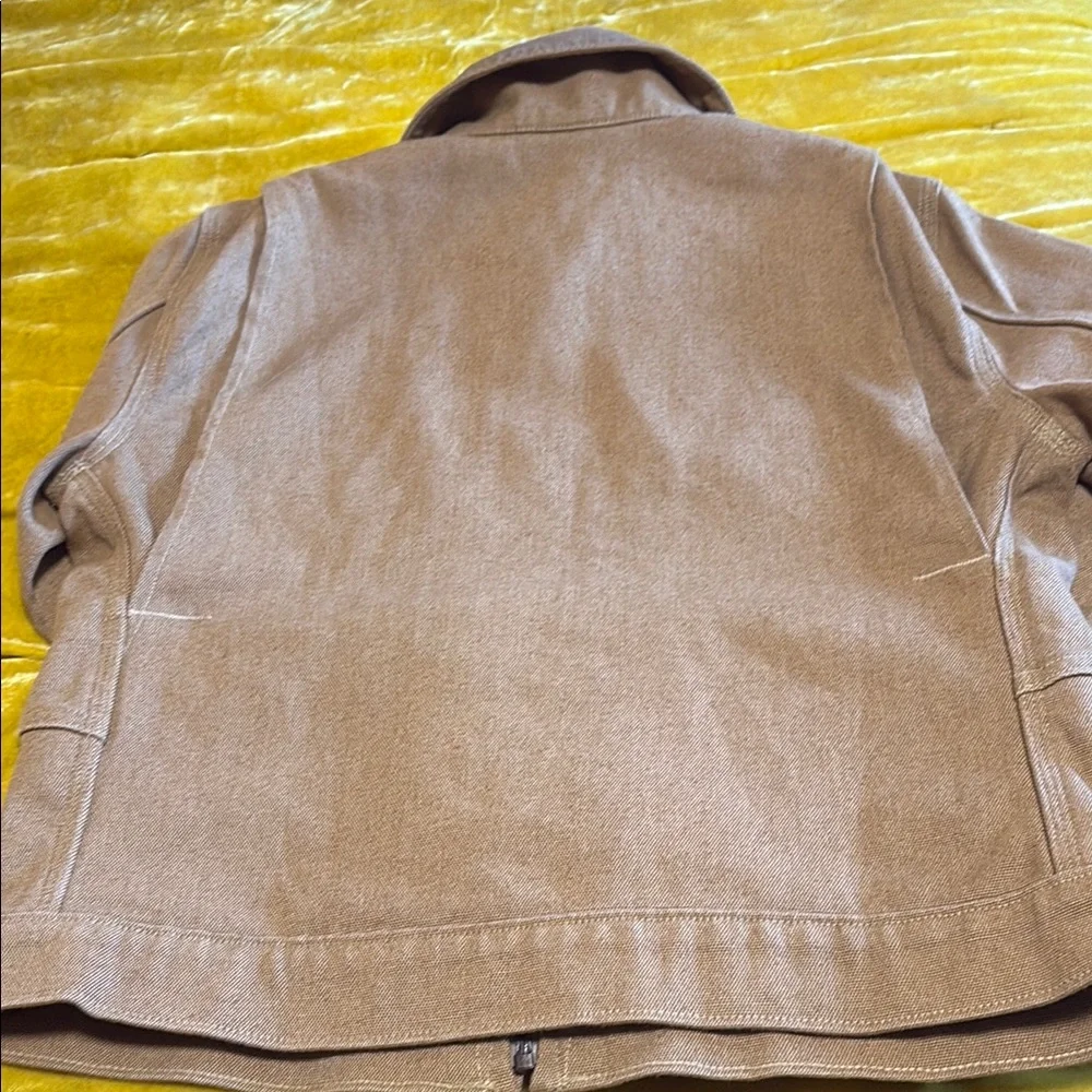 Patagonia Tan Lightweight Women’s Iron Forge Hemp Canvas Ranch Jacket - Picture 7 of 9